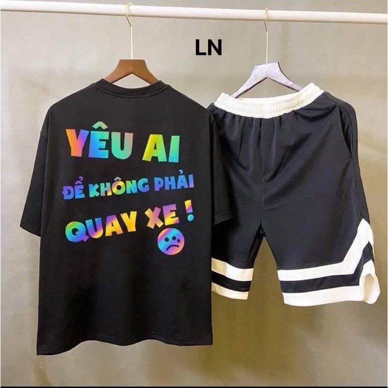 Bộ áo phản quang quần V LN12