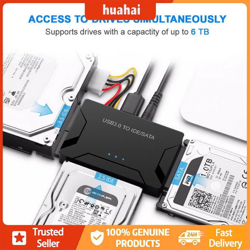Đối với SATA Combo Bộ chuyển đổi USB IDE Đĩa cứng sang Bộ chuyển đổi truyền dữ liệu USB 3.0 | BigBuy360 - bigbuy360.vn