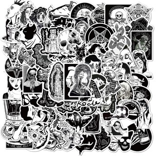 Bộ 50 / 100 Nhãn Dán Trang Trí Thủ Công Hình Graffiti Sáng Tạo Độc Đáo