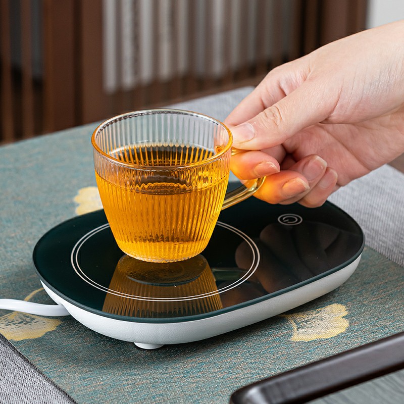 Ly cốc tách trà thủy tinh 🧡 FREESHIP🧡 kẻ sọc có quai cầm thủy tinh dầy size 120ml