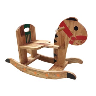 Ngựa bập bênh bằng gỗ