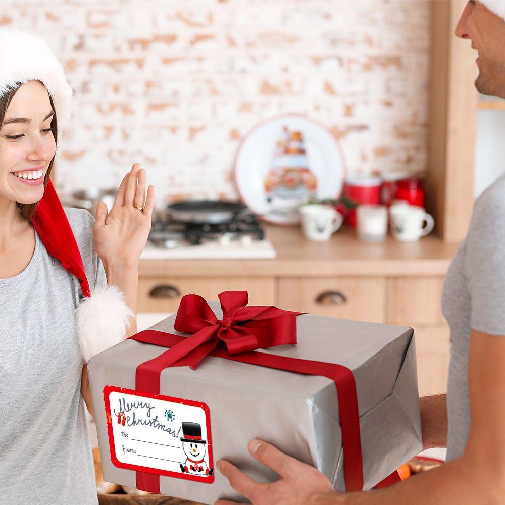 CONOPERY Set 108 / 162 Nhãn Dán Trang Trí Quà Giáng Sinh Năm Mới 2022