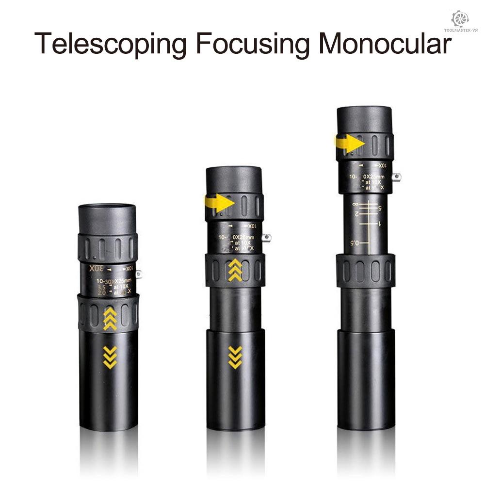 Ống Nhòm Đơn 10-300×40 Zoom BAK4 Có Thể Thu Gọn Kèm Dây Đeo Dùng Khi Đi Du Lịch