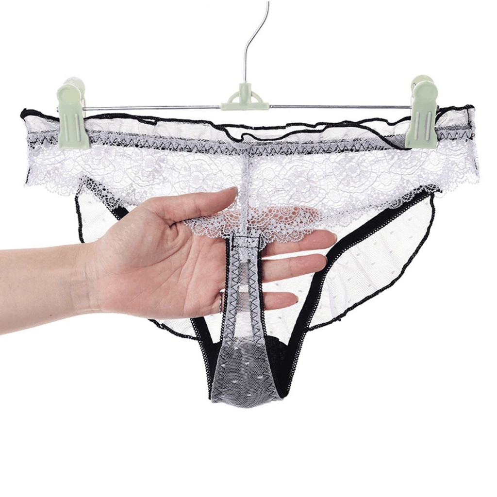 Quần lót lưới ren lọt khe hàng cao cấp – Quần lót nữ gợi cảm LA01
