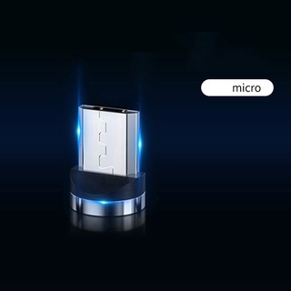 Dây Cáp Sạc Nam Châm Tròn Hua-Mini 8pin Micro Usb Type-C 3.1a Cho Iphone Android