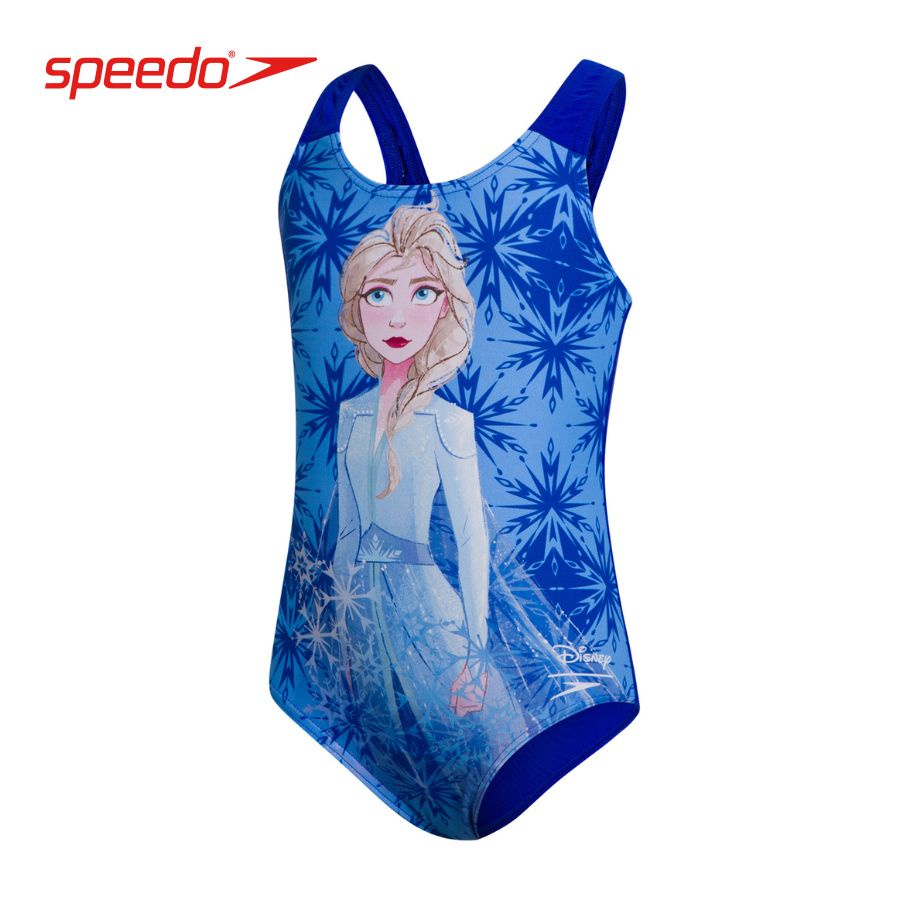 Đồ bơi một mảnh bé gái Speedo Disney Frozen &quot;Elsa&quot; Digital Placement - 8-07970D789