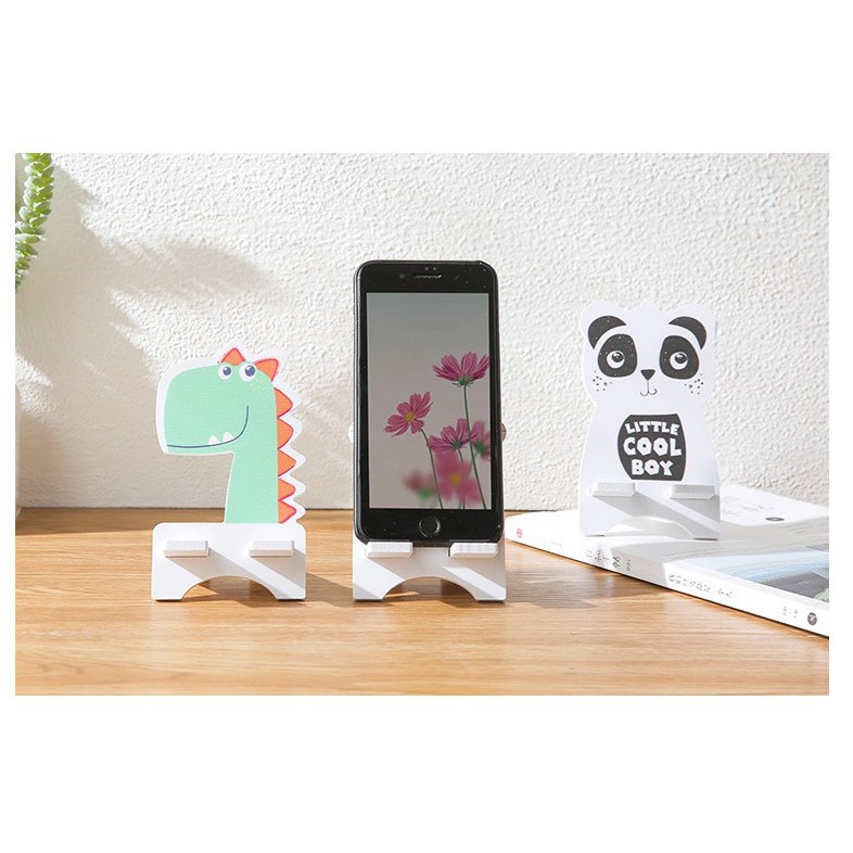 Hàng chính hãng Giá đỡ Điện Thoại bằng gỗ dễ thương thân thiện với môi trường, để xem phim, sạc có bảo hành | BigBuy360 - bigbuy360.vn