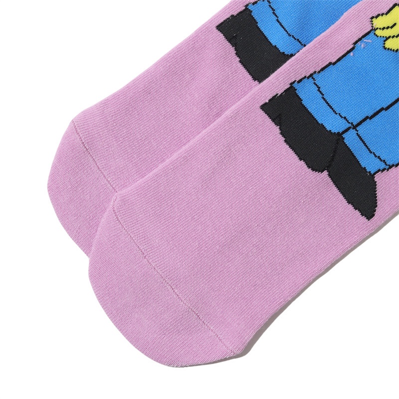 Vớ Thoáng Khí Họa Tiết Hoạt Hình Simpson Dễ Thương Thời Trang