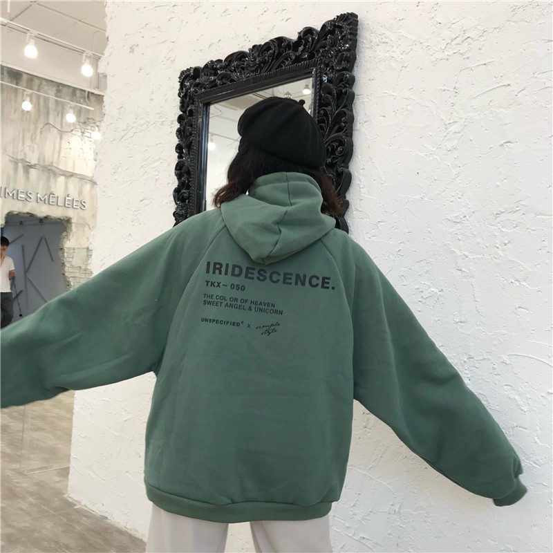 [CÓ BIGSIZE] Áo Hoodie Ulzzang Unisex Dáng Rộng Cho Nam Nữ - Liti shop