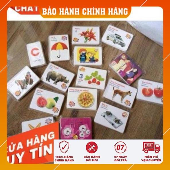Bộ thẻ học thông minh 16 chủ đề 416 thẻ