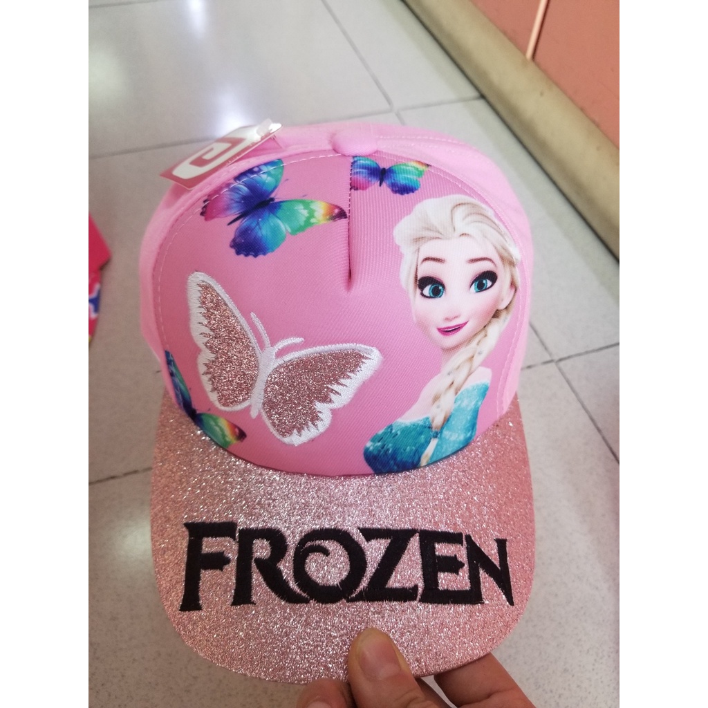 Nón kết hoạt hình Pony unicorn 1 sừng và công chúa elsa hình thêu sắc nét cho bé gái