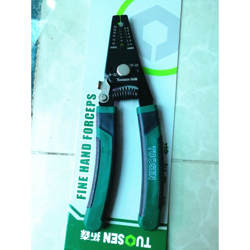 Kìm tuốt dây điện cán cong