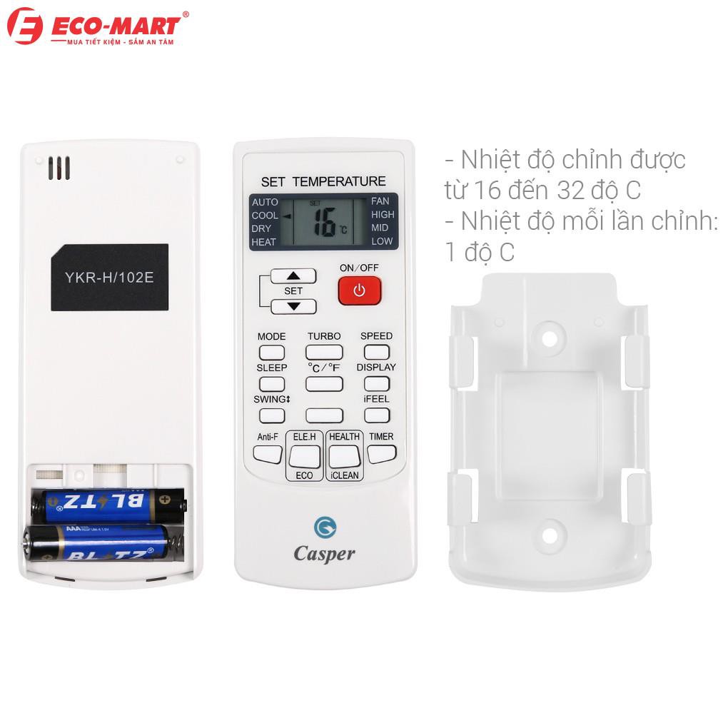 Điều hòa Casper 1 chiều Inverter R32 GC-09TL32(I/O)