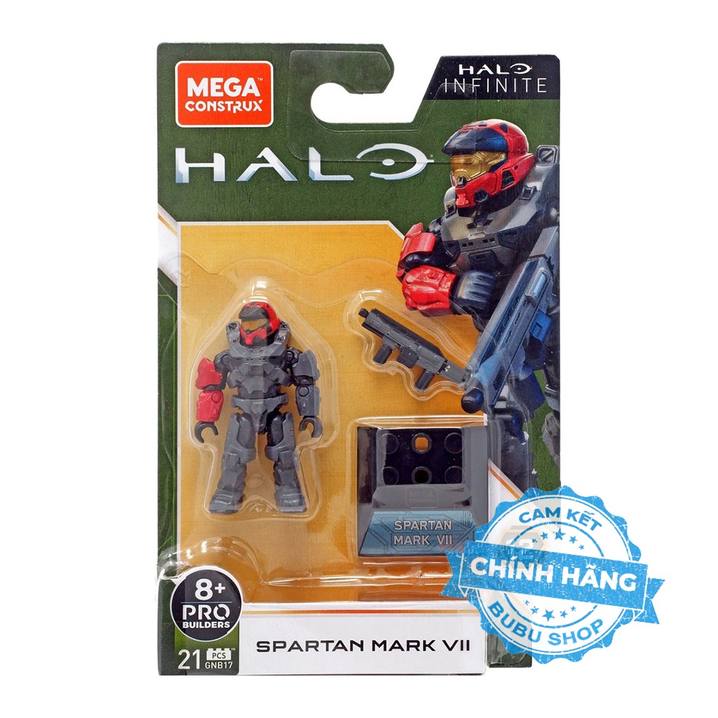 Mega Construx Halo Infinite Spartan Mark VII - Bộ xếp hình Mega Construx