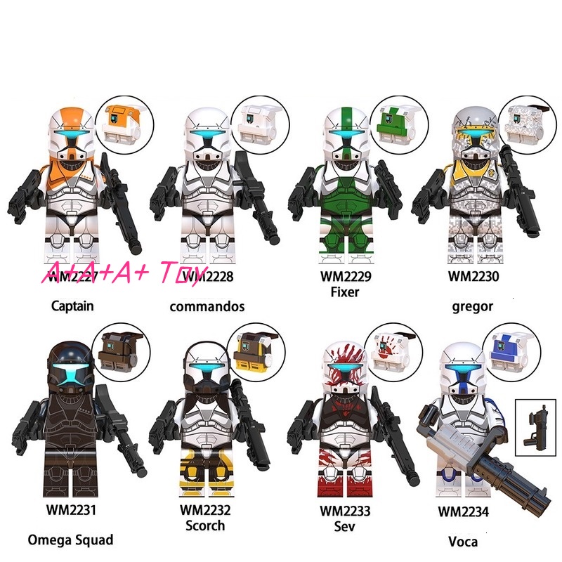 Mô Hình Đồ Chơi Lắp Ráp Nhân Vật Mandalorian Stormtrooper Star Wars