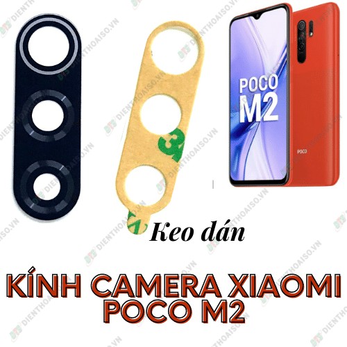 Mặt kính camera dành cho xiaomi poco m2