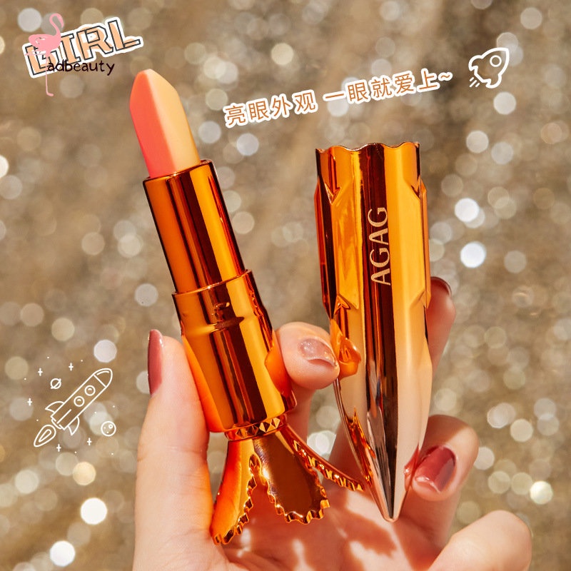 Son Dưỡng Môi 5 Trong 1 Màu Cà Rốt AGAG