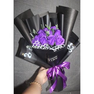 QUÀ TẶNG - HOA HỒNG SÁP 10 BÔNG