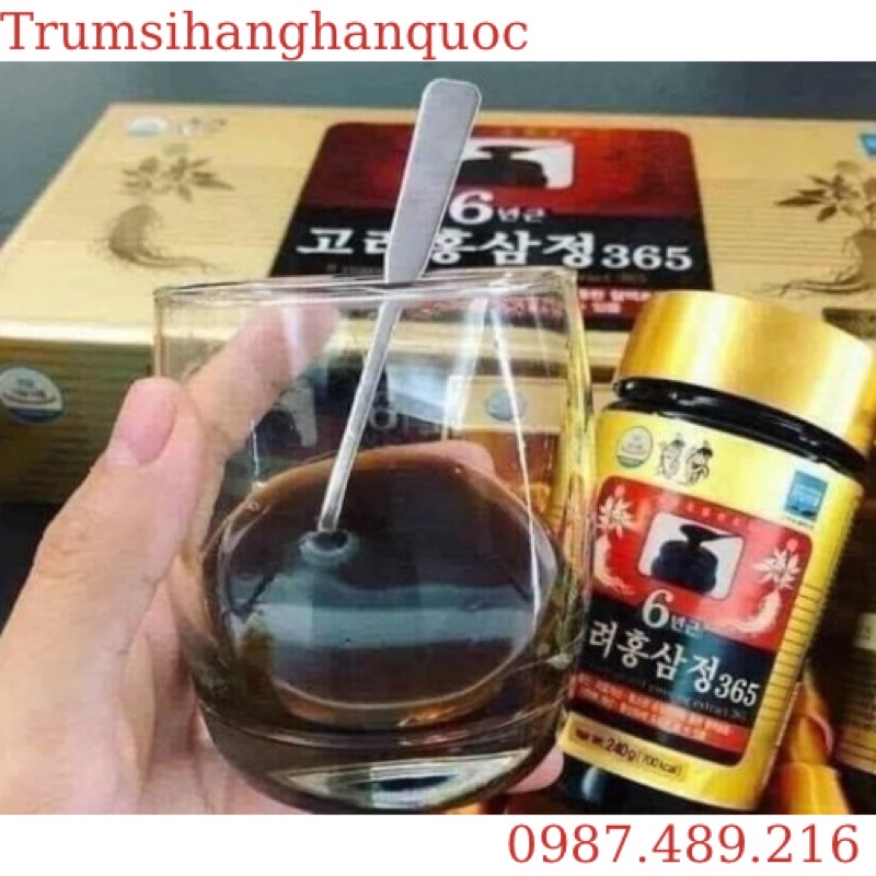 Cao hồng sâm 365 Hàn Quốc 240g x 4 lọ