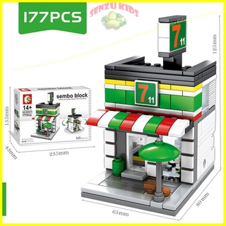 Đồ chơi lắp ráp mô hình cửa hàng Senzukids đồ chơi thông minh cho bé