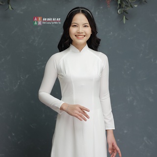 Áo Dài Trắng Học Sinh 4 Tà  HS02