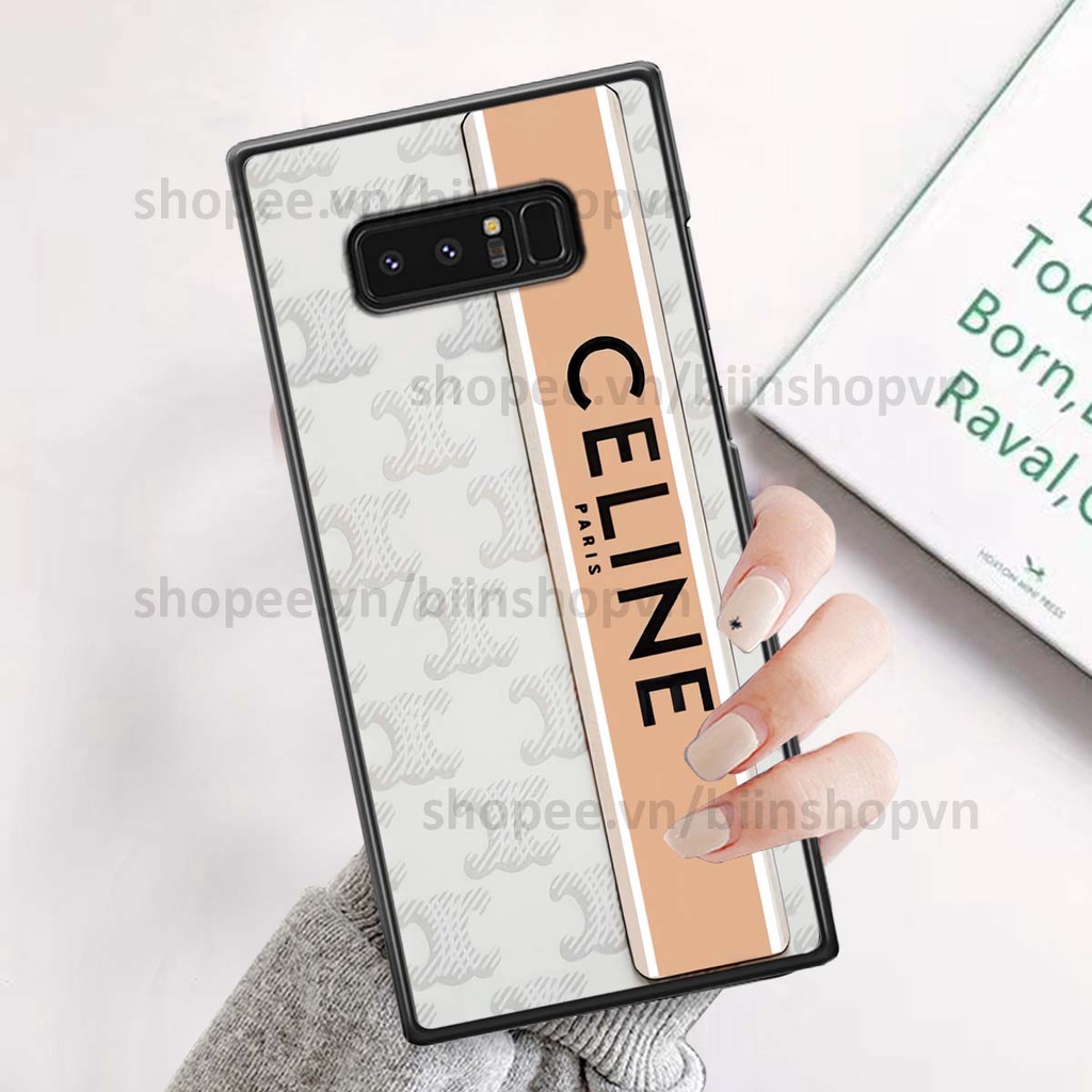 Ốp Samsung Note 8 in hình các thương hiệu nổi tiếng siêu đẹp, thời trang cá tính