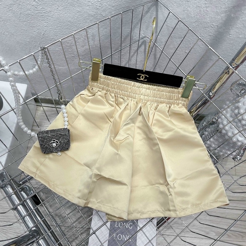 Quần short da lưng thun