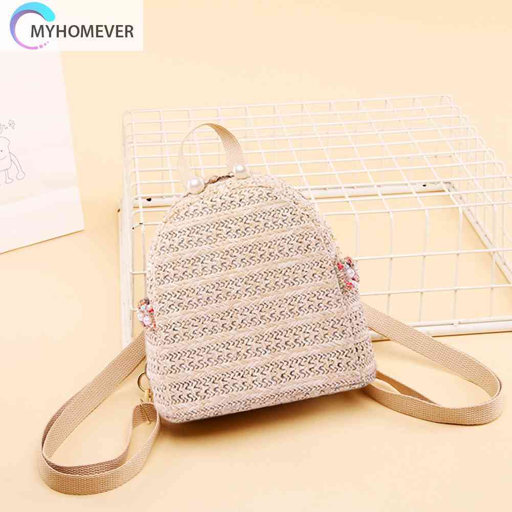 Ba Lô Cối Đính Ngọc Trai Thời Trang Dành Cho Nữ