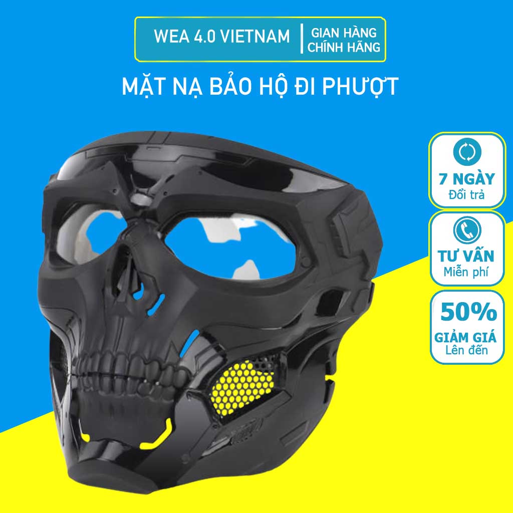 Mặt Nạ Bảo Hộ Cho Các Phượt Thủ, Hạn Chế Va Đập Mạnh, An Toàn Hơn