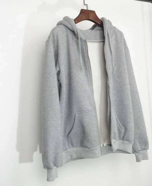 Áo Nỉ Hoodie Mũ Khoá Cao Cấp