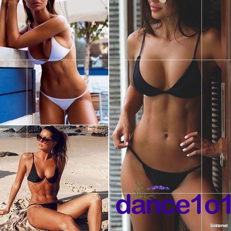 Bộ bikini 2 mảnh hình tam giác siêu nâng gợi cảm dành cho nữ