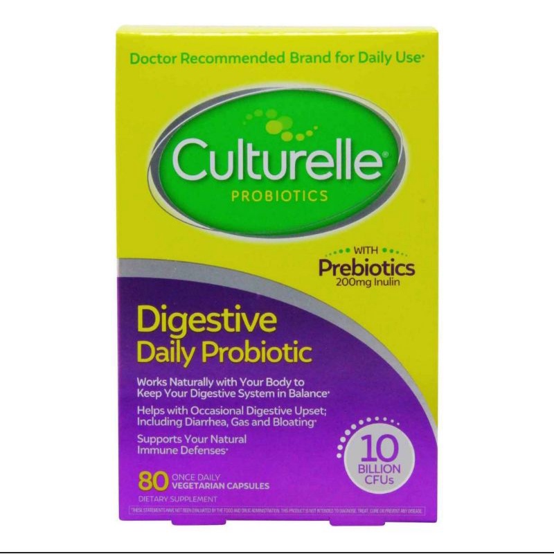 Viên uống hỗ trợ hệ tiêu hoá  Culturelle Probiotic