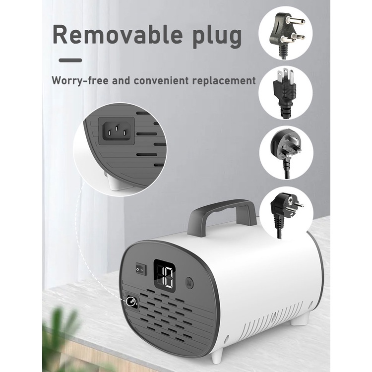 Máy phun khói K8 công nghệ Nano khử mùi khử trùng kháng khuẩn cho ô tô/ văn phòng/ nhà ở/ sân khấu/ vũ trường