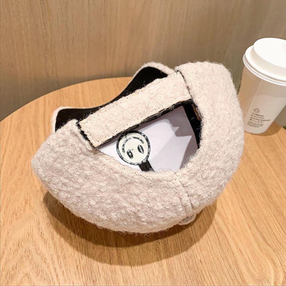 Mũ Lưỡi Trai WMES15H Hình Mặt Cười Phong Cách Hip Hop Đơn Giản Thời Trang Thu Đông