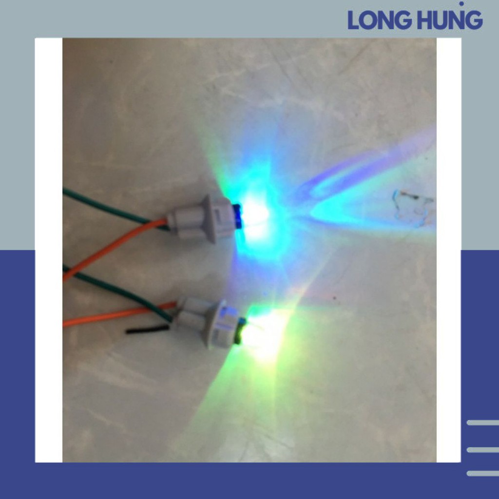 Đèn LED Chân T10 Lắp Xi Nhan, Đề Mi, Đèn Đồng Hồ Xe Máy Và Ô Tô