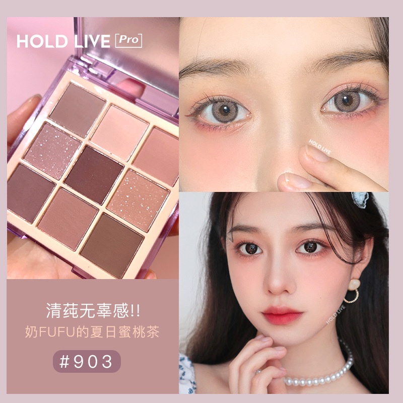 [màu mới ]  Bảng phấn mắt gấu HOLD LIVE mịn lì sương khói Maddie Bear Mist Eyeshadow Palette  Nội Địa Trung | BigBuy360 - bigbuy360.vn