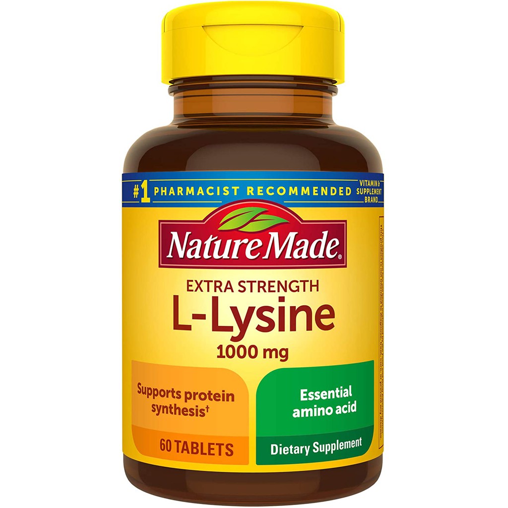 Viên uống Nature Made L-Lysine 1000mg
