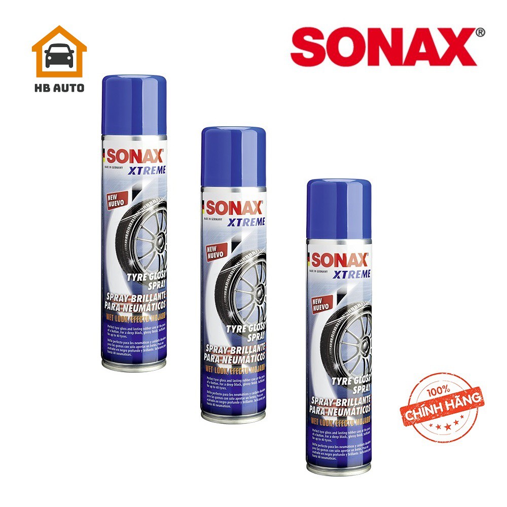 Chai Xịt Bảo Dưỡng Lốp Vỏ XTREME Dạng Phun Và Tạo Hiệu Ứng Ướt SONAX 235300