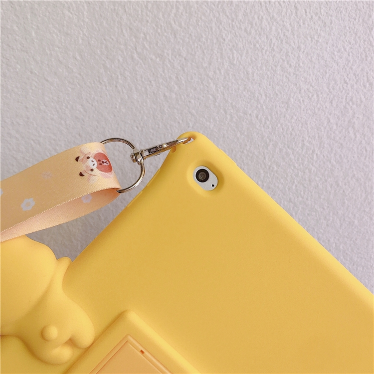 Ốp máy tính bảng silicon hình chú hươu cao cổ xinh xắn dành cho ipad pro 10.5 inch | BigBuy360 - bigbuy360.vn