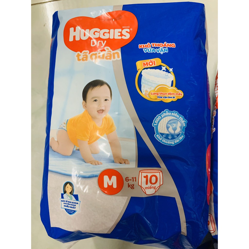 Tã quần Huggies size L9 M10 XL8