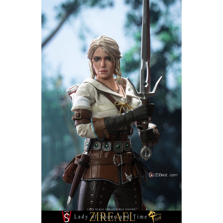 Mô hình action figure 1:6 MTTOYS 009 Ciri trong The Witcher