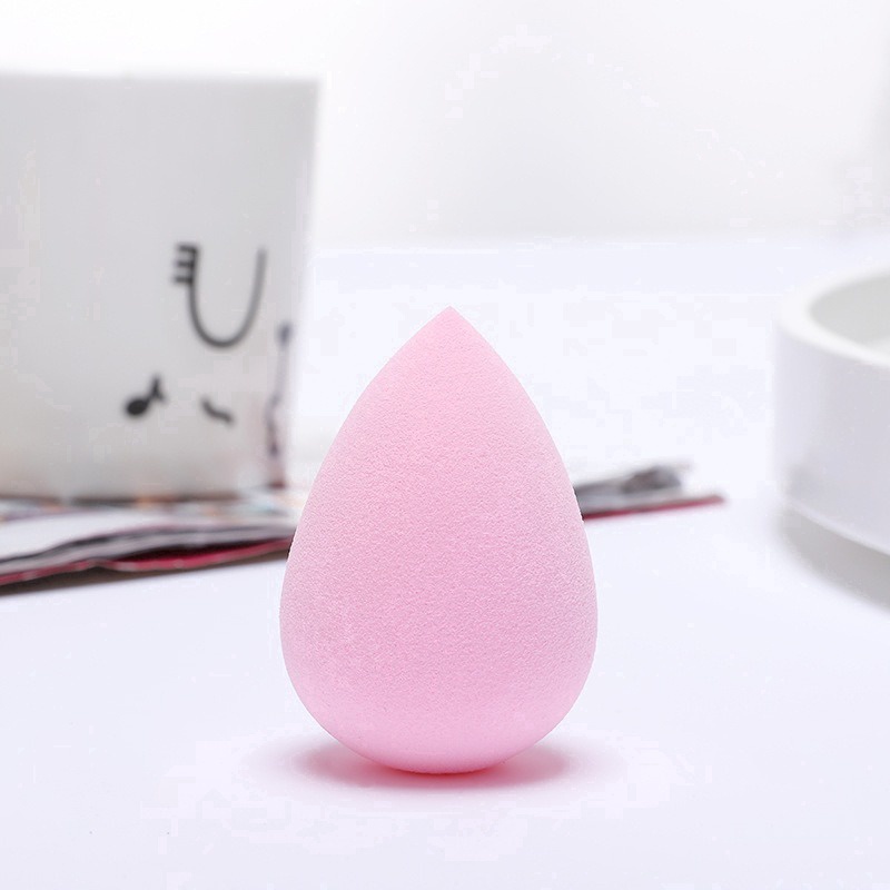 1 Mút Rửa Mặt Hình Giọt Nước Kích Thước 4 * 6cm Màu Sắc Ngẫu Nhiên