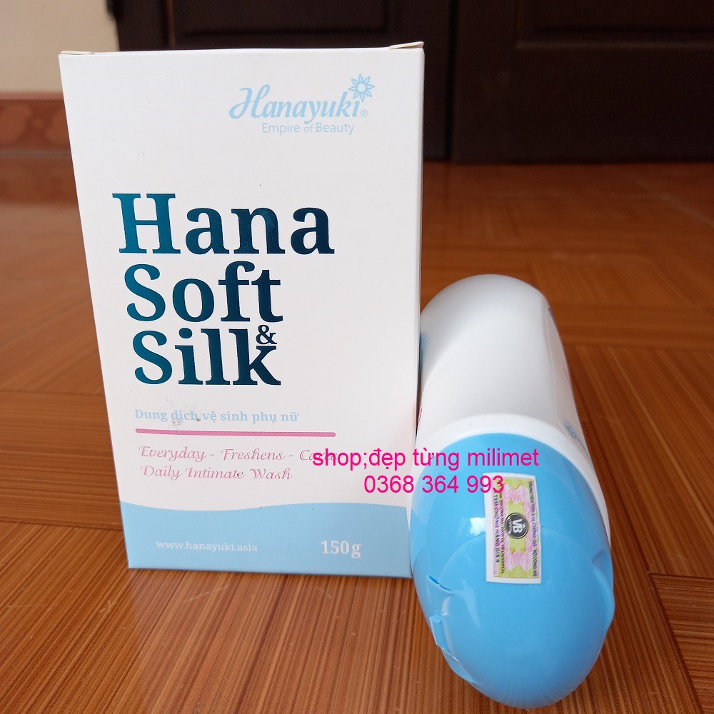 (CHÍNH HÃNG) Dung Dịch Vệ Sinh Phụ Nữ ❤️FREESHIP❤️ Hana Soft Silk Hanayuki