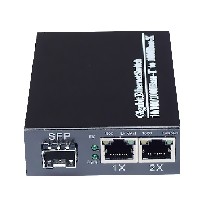 1 Cặp Mô Đun 10 / 100 / 1000m Chuyển Đổi 1 Cổng sfp Sang 2 rj45 Với 1 Cặp Mô Đun lc / sc sfp 3 / 5 / 20 km