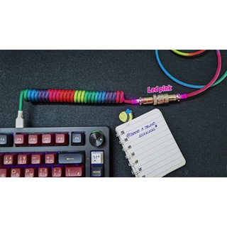 [Dây Xoắn] Dây cáp bàn phím cơ - Cable custom bàn phím cơ.