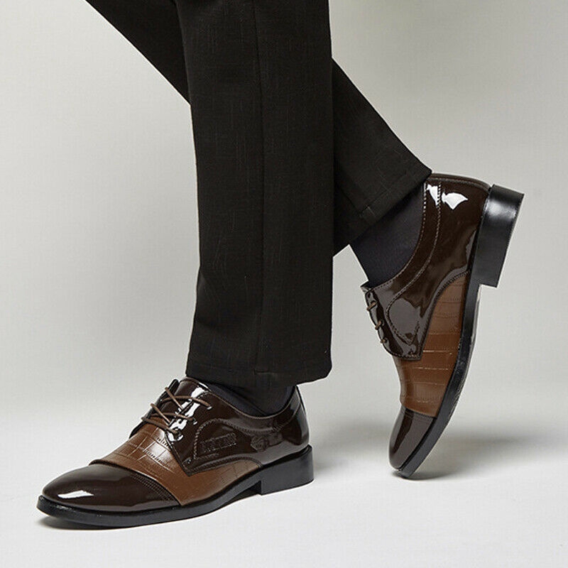 Giày tây nam buộc dây kiểu dáng trang trọng