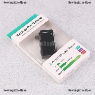 VN USB 3.0 transport hub adapter/card reader for surface pro computer accessories ET