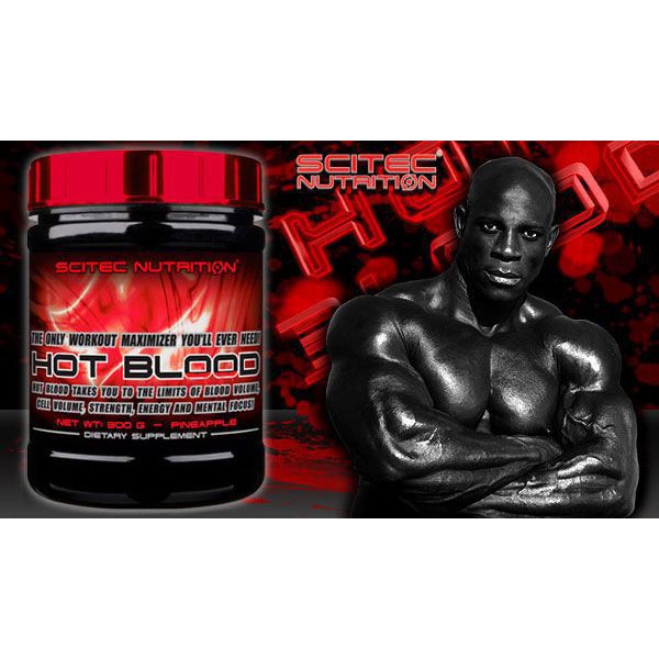 Tăng Sức Mạnh | Pre Workout Hot Blood - Scitec Nutrition - 41 Ser - Authentic 100%