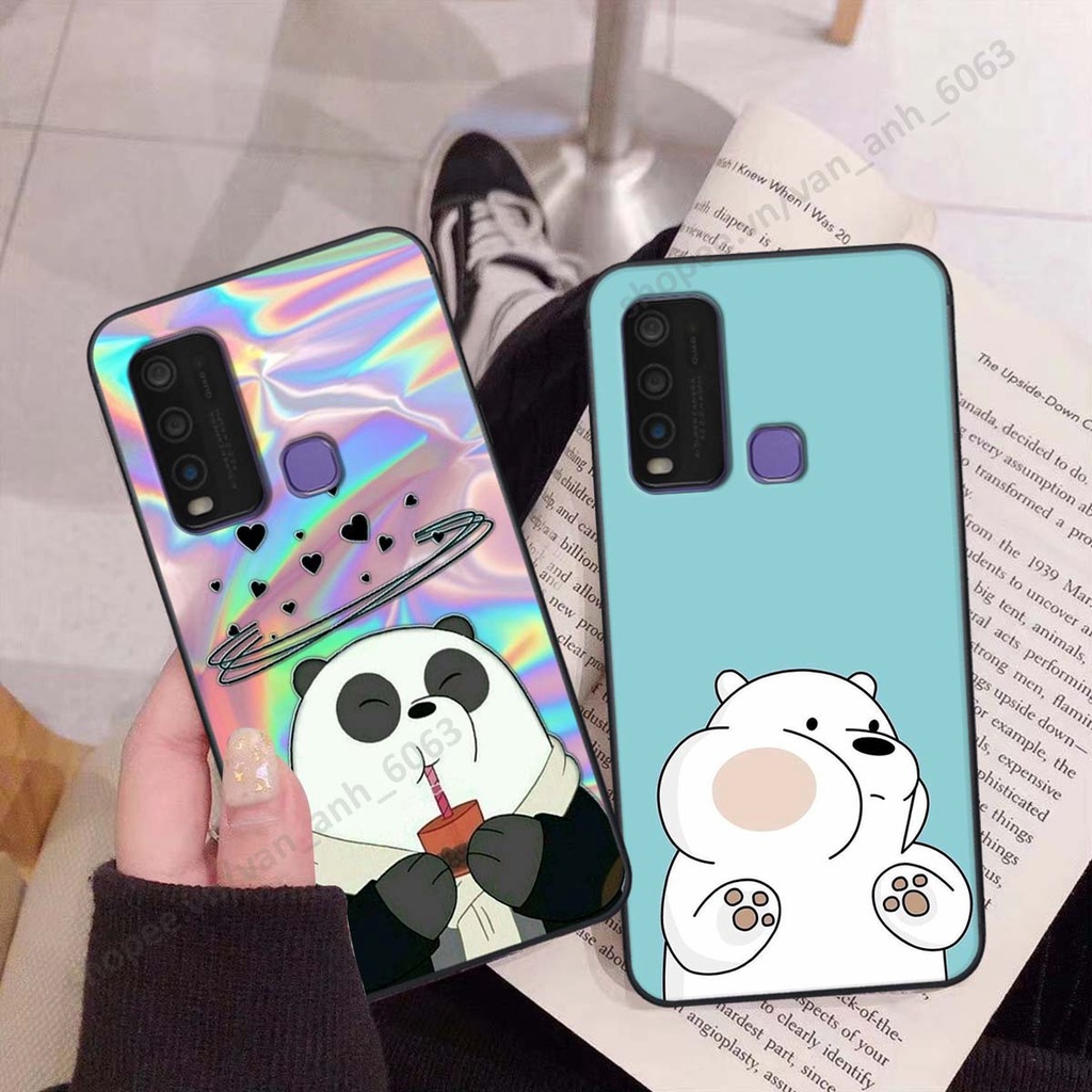 Ốp Vivo Y30 / Y50 hình thỏ, gấu đáng yêu dễ thương, ốp lưng điện thoại vivo viền dẻo giá rẻ