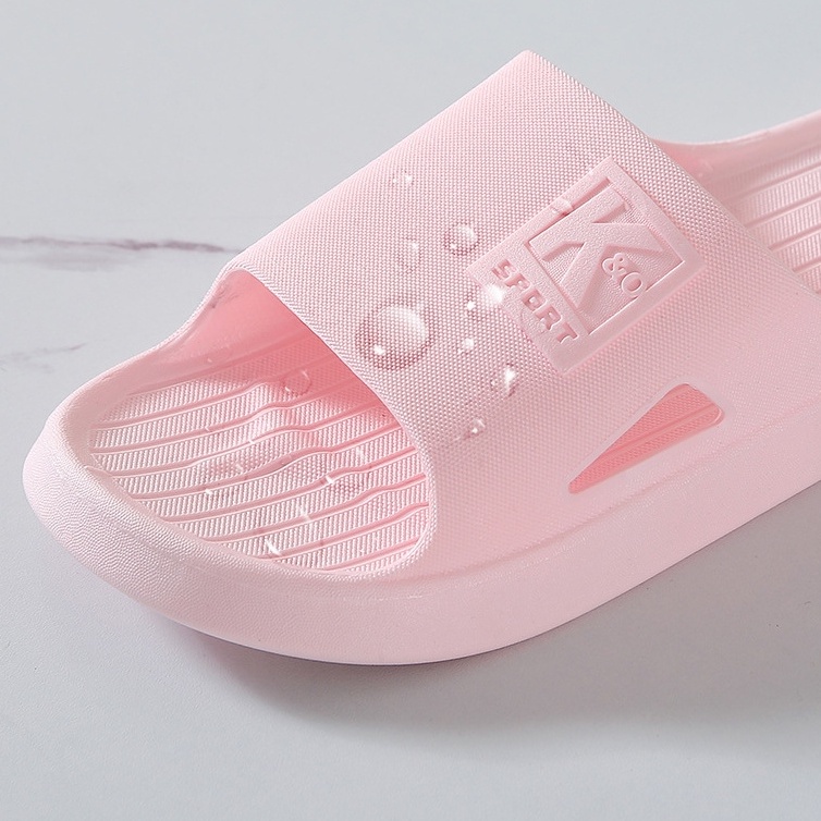 Dép mang trong nhà, văn phòng, dép đi nhà tắm nam nữ, êm nhẹ chống trơn bằng PVC dẻo bền đẹp